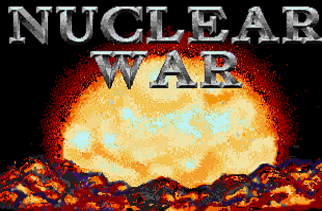 Nuclear War DOS Game