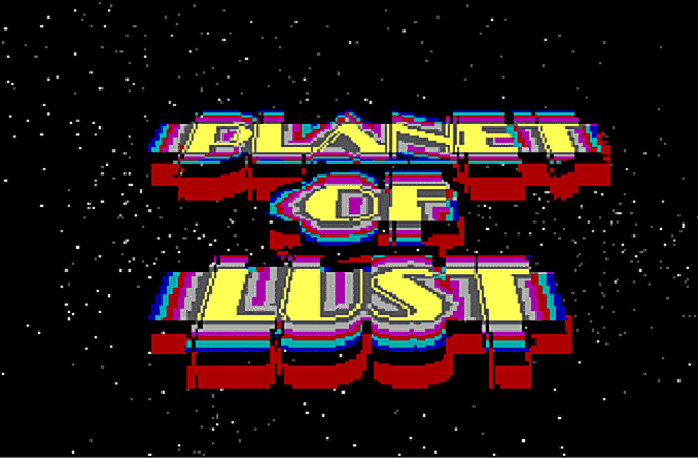 Planet of Lust DOS Game