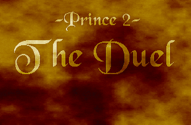 Prince 2: The Duel DOS Game