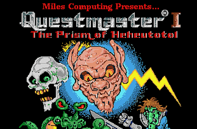 Questmaster I- The prism of Heheutotol (aka - Donda - A New Beginning) DOS Game