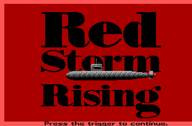 Red Storm Rising DOS Game