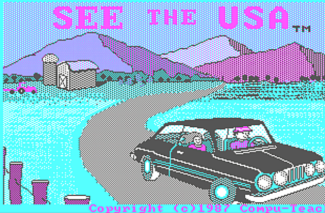 See the USA DOS Game