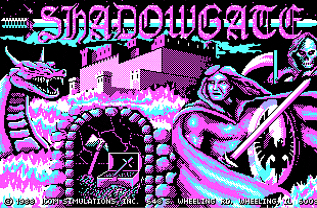 Shadowgate DOS Game