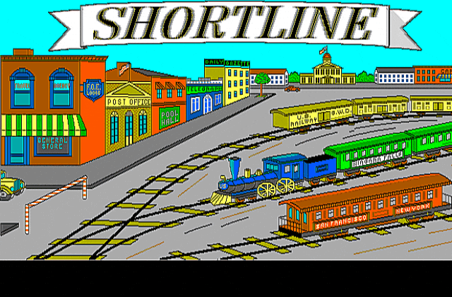 Short Line DOS Game