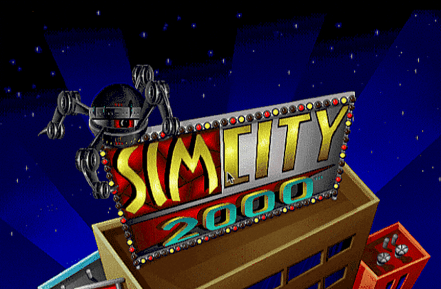 Sim City 2000 DOS Game