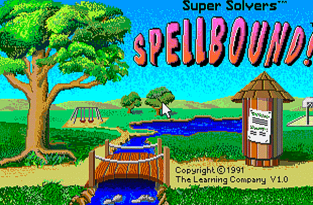 Super Solvers Spellbound DOS Game