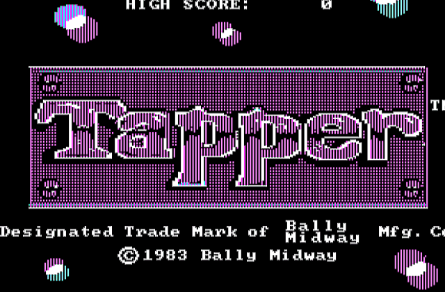 Tapper DOS Game
