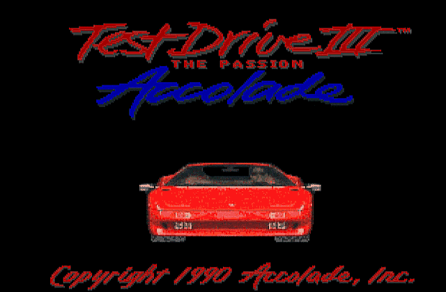 Test Drive 3 DOS Game