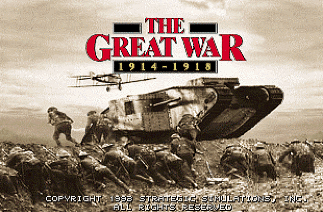 Great War- 1914-1918, The DOS Game