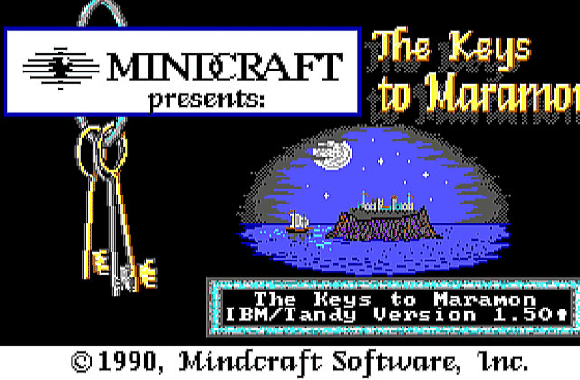 Keys to Maramon, The DOS Game