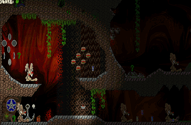 Toxic Bunny DOS Game
