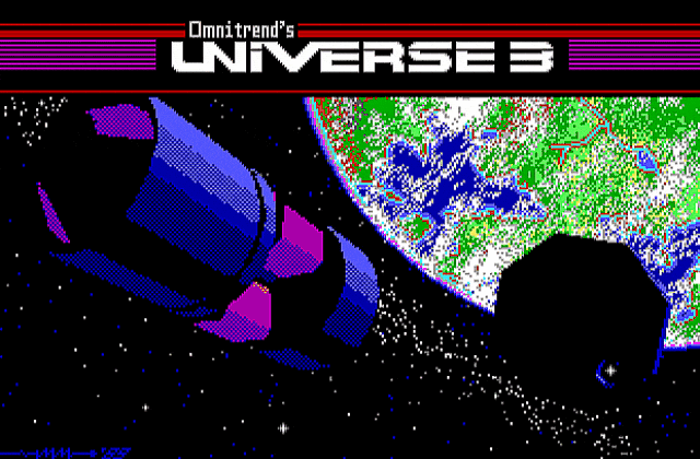Universe 3 DOS Game