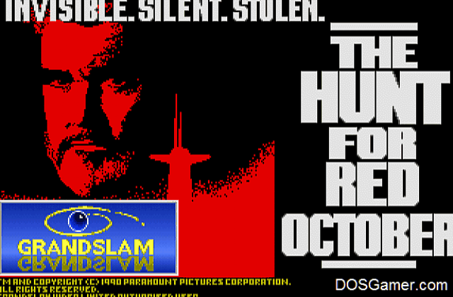 Hunt For Red October, The DOS Game